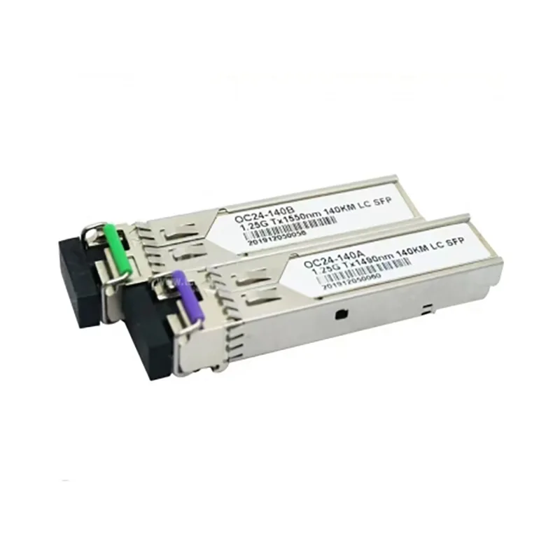 1.25G SFP Transceptor 1490nm/1550nm 140 km
